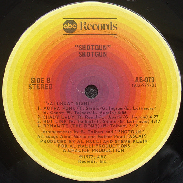 Shotgun  - Shotgun (Vinyl, VG) (Vinyl LP)