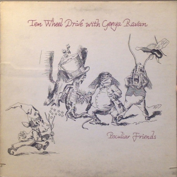Ten Wheel Drive With Genya Ravan - Peculiar Friends (VG+) (Vinyl LP)