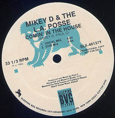 Mikey D & The L.A. Posse - Out Of Control (Vinyl, VG) (Vinyl LP)