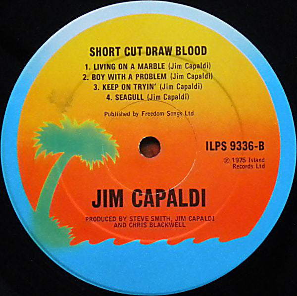 Capaldi, Jim - Short Cut Draw Blood (VG) (Vinyl LP)