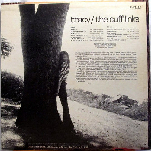 Cuff Links - Tracy (VG) (Vinyl LP)