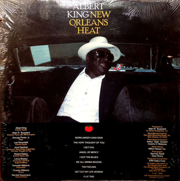 King, Albert - New Orleans Heat (VG+) (Vinyl LP)