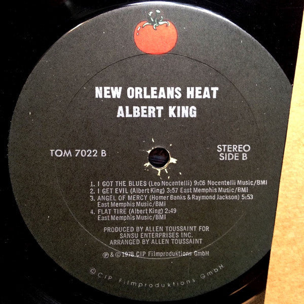 King, Albert - New Orleans Heat (VG+) (Vinyl LP)