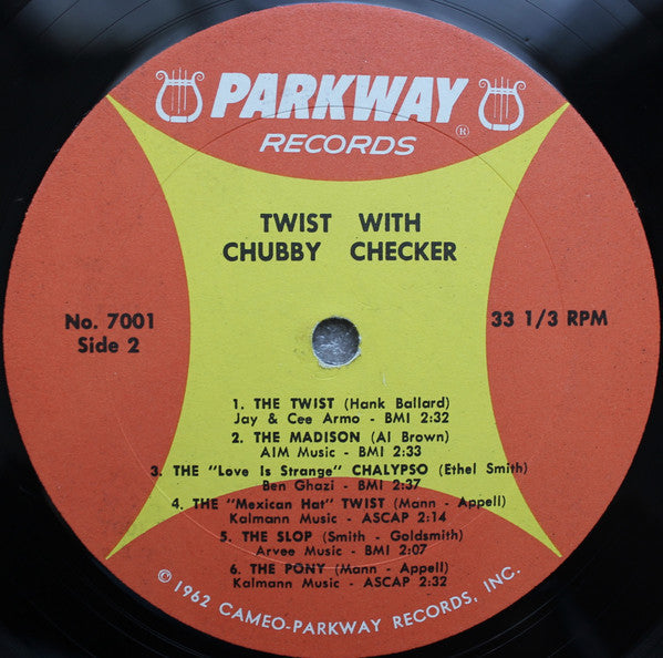 Chubby Checker - Twist With Chubby Checker (VG) (Vinyl LP)