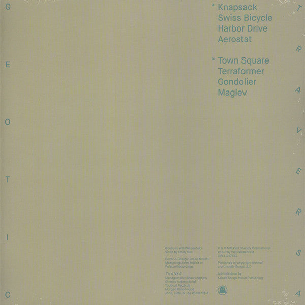 Geotic - Traversa (NM or M-) (Vinyl LP)