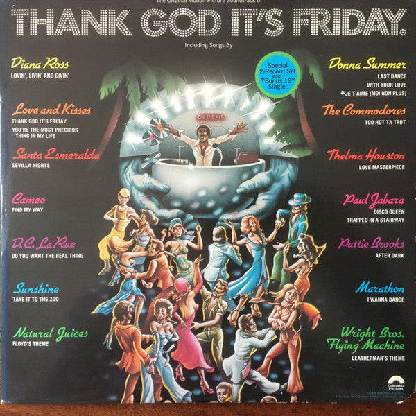 Thank God It's Friday (The Original Motion Picture Soundtrack) (VG) (Vinyl LP)