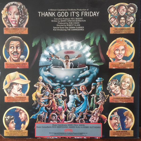 Thank God It's Friday (The Original Motion Picture Soundtrack) (VG) (Vinyl LP)