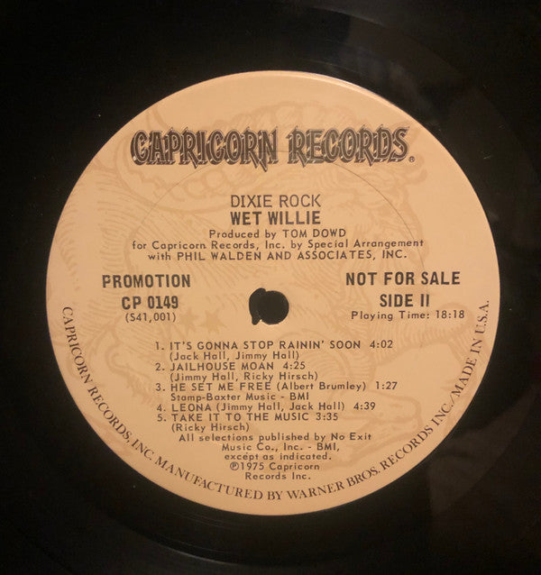 Wet Willie - Dixie Rock (VG+) (Vinyl LP)