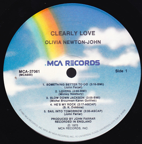 Newton-John, Olivia - Clearly Love (VG+) (Vinyl LP)