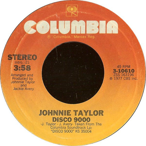 Taylor, Johnnie - Disco 9000 (VG) (Vinyl LP)