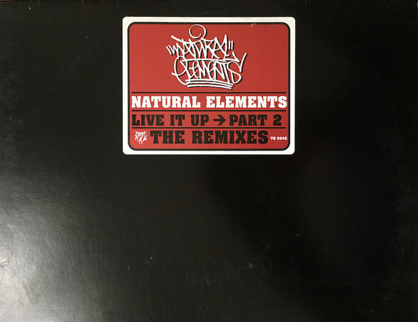 Natural Elements - Live It Up Part 2 The Remixes (VG+) (Vinyl LP)