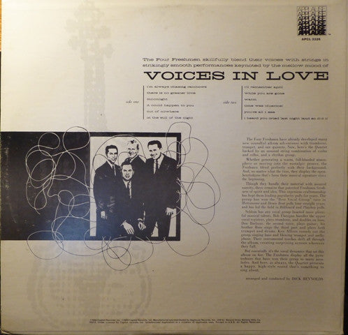 Four Freshmen - Voices In Love (VG+) (Vinyl LP)