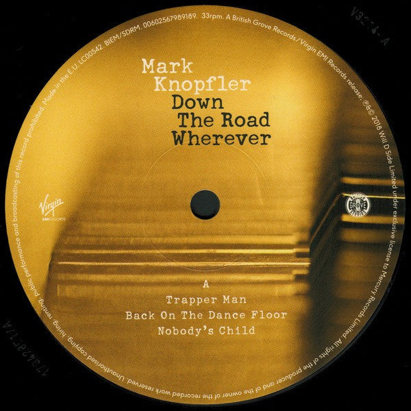 Knopfler, Mark - Down The Road Wherever (Vinyl, VG+) (Vinyl LP)