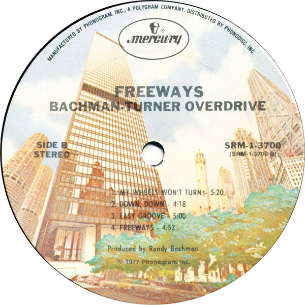 Bachman-Turner Overdrive - Freeways (NM or M-) (Vinyl LP)