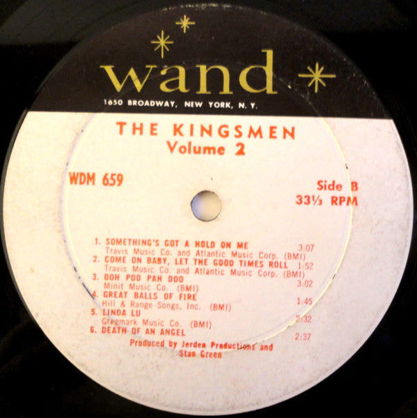 Kingsmen - Volume II (G+) (Vinyl LP)
