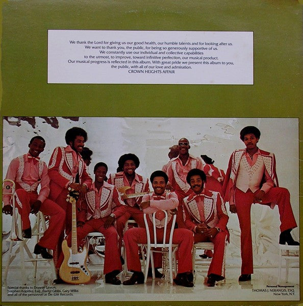 Crown Heights Affair - Do It Your Way (VG) (Vinyl LP)