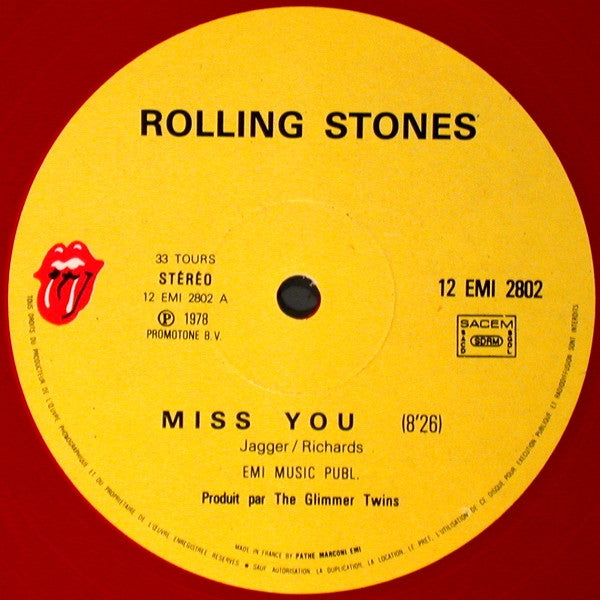 Rolling Stones - Miss You (Vinyl, VG+) (Vinyl LP)