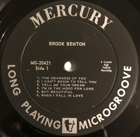 Benton, Brook - It's Just A Matter Of Time (VG) (Vinyl LP)