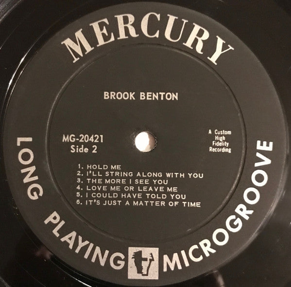 Benton, Brook - It's Just A Matter Of Time (VG) (Vinyl LP)