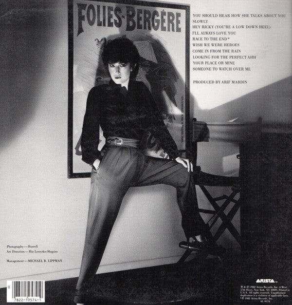 Manchester, Melissa - Hey Ricky (VG+) (Vinyl LP)