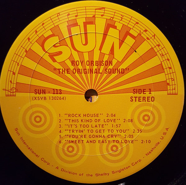 Orbison, Roy - The Original Sound (Vinyl, VG) (Vinyl LP)