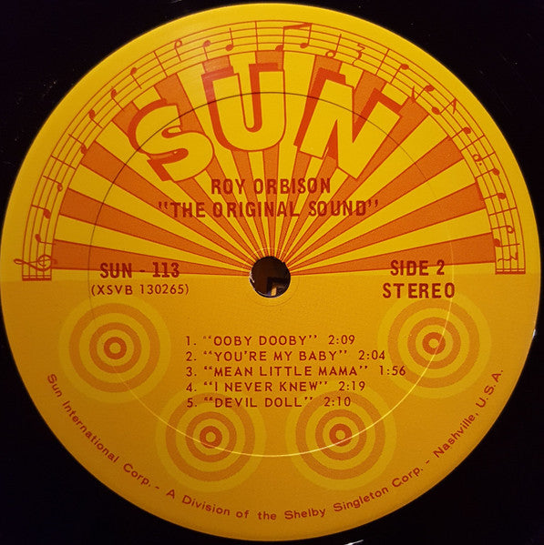Orbison, Roy - The Original Sound (Vinyl, VG) (Vinyl LP)