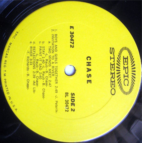 Chase  - Chase (VG+) (Vinyl LP)