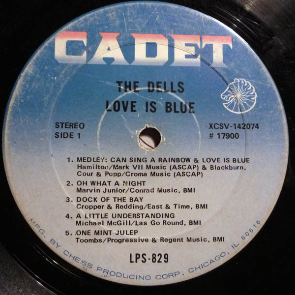 Dells - Love Is Blue (VG) (Vinyl LP)