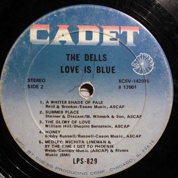 Dells - Love Is Blue (VG) (Vinyl LP)
