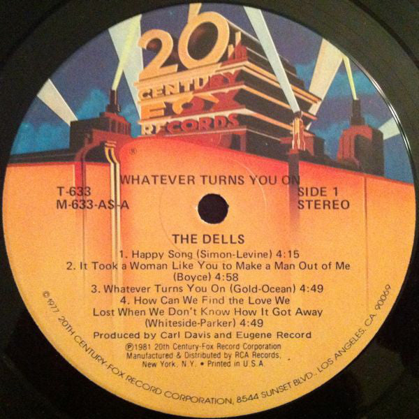 Dells - Whatever Turns You On (VG) (Vinyl LP)
