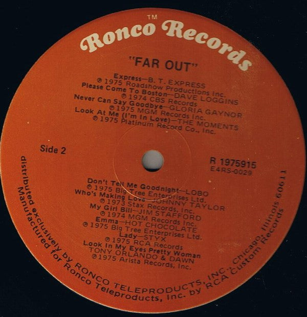 Various - Far Out (VG+) (Vinyl LP)