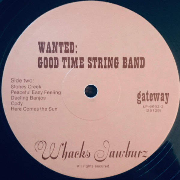Gateway  - Wanted: Good Time String Band (Vinyl, VG) (Vinyl LP)