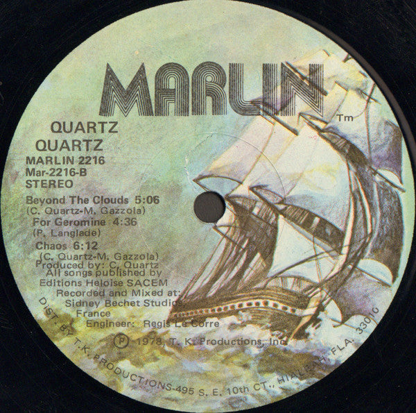 Quartz  - Quartz (VG+) (Vinyl LP)