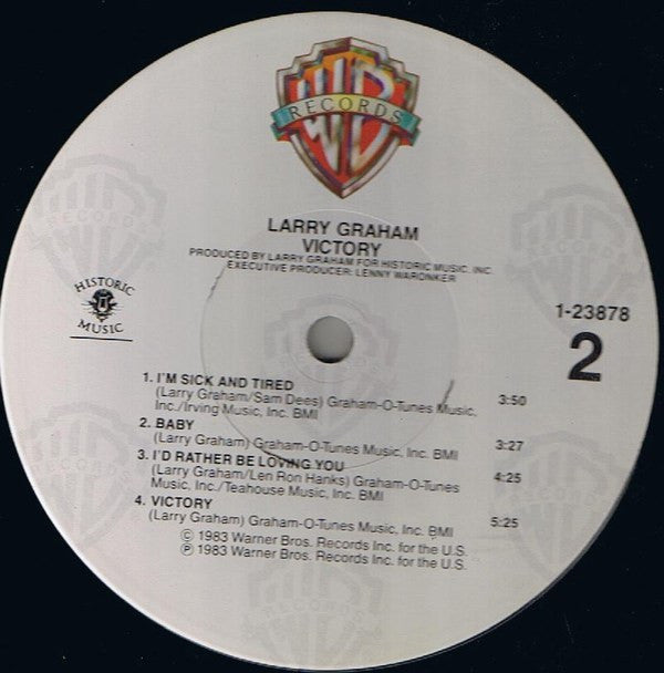 Graham, Larry - Victory (NM or M-) (Vinyl LP)