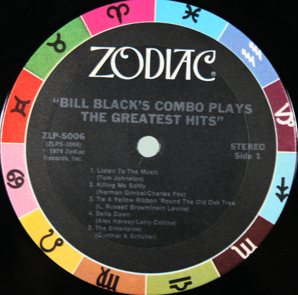 Black's, Bill Combo - Plays The Greatest Hits (VG+) (Vinyl LP)