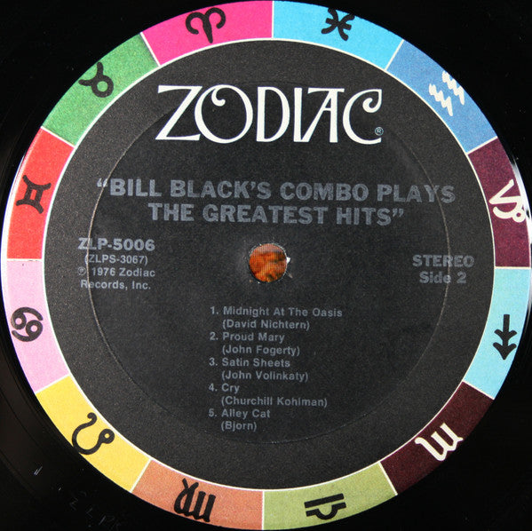 Black's, Bill Combo - Plays The Greatest Hits (VG+) (Vinyl LP)