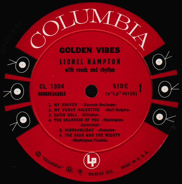 Hampton , Lionel - Golden Vibes (Vinyl, VG+) (Vinyl LP)