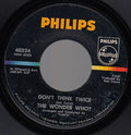 Wonder Who? - Don't Think Twice (G+) (Vinyl LP)