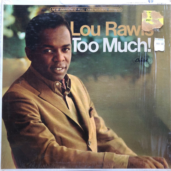 Rawls, Lou - Too Much! (VG) (Vinyl LP)