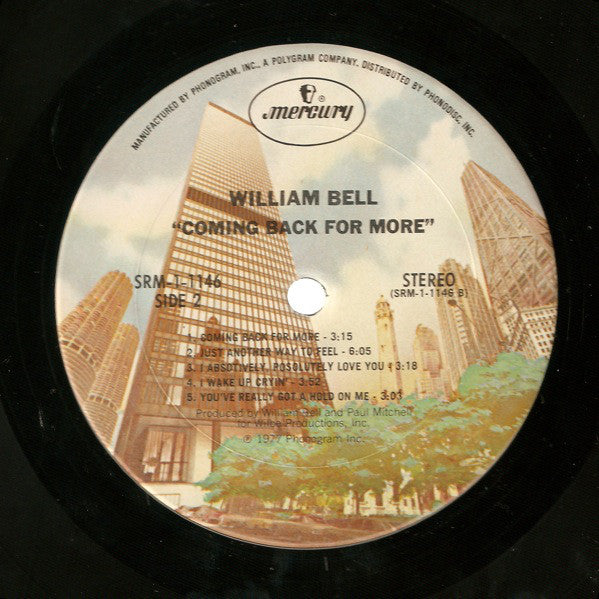 Bell, William - Coming Back For More (Vinyl, G+) (Vinyl LP)