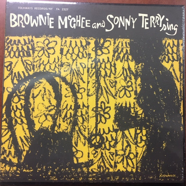 McGhee, Brownie And Sonny Terry - Brownie McGhee And Sonny Terry Sing (Vinyl, NM or M-) (Vinyl LP)
