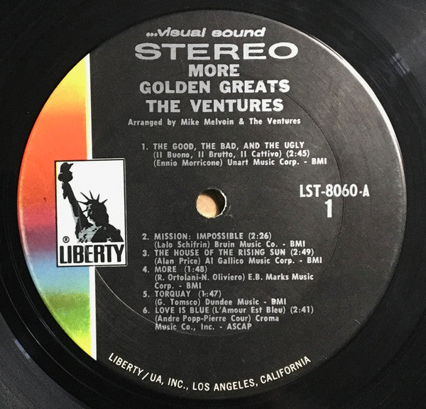 Ventures - More Golden Greats (Vinyl, VG) (Vinyl LP)