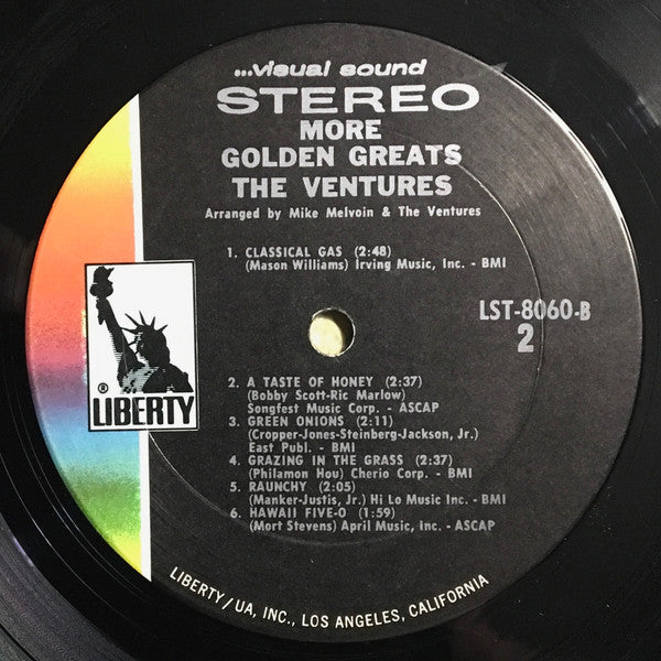 Ventures - More Golden Greats (Vinyl, VG) (Vinyl LP)