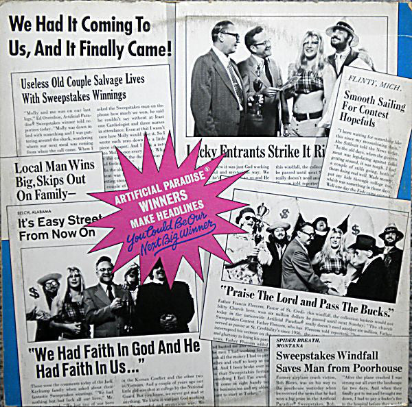 Guess Who - Artificial Paradise (VG+) (Vinyl LP)