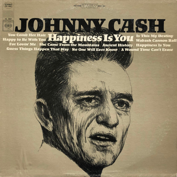 Cash, Johnny - Happiness Is You / That's What You Get For Lovin' Me (Vinyl, VG) (Vinyl LP)