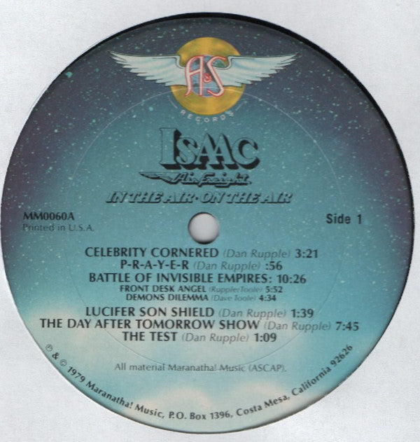 Isaac Air Freight - In The Air On The Air (VG+) (Vinyl LP)