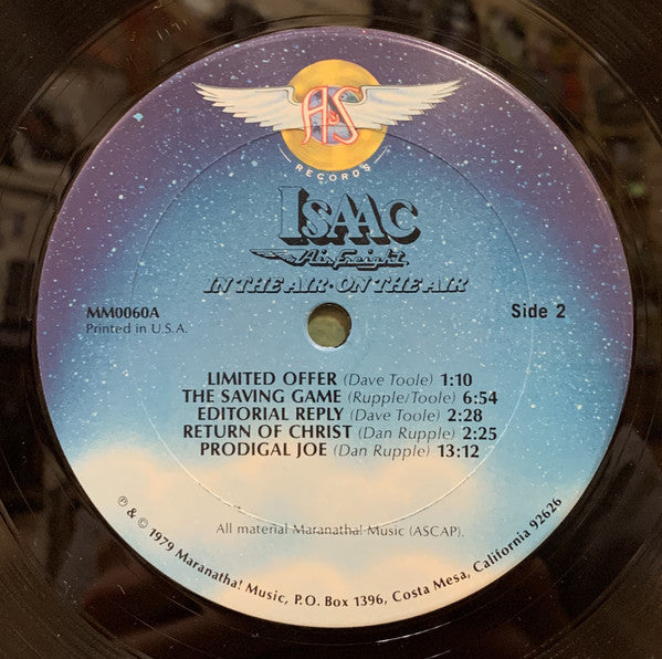Isaac Air Freight - In The Air On The Air (VG+) (Vinyl LP)