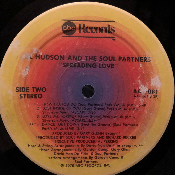 Hudson, Al & The Partners - Spreading Love (VG) (Vinyl LP)