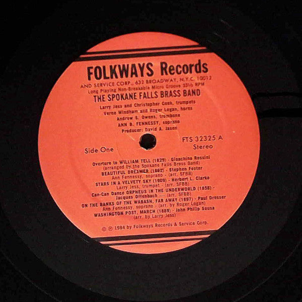 Spokane Falls Brass Band, Ann B. Fennessy - Self-Titled (VG) (Vinyl LP)
