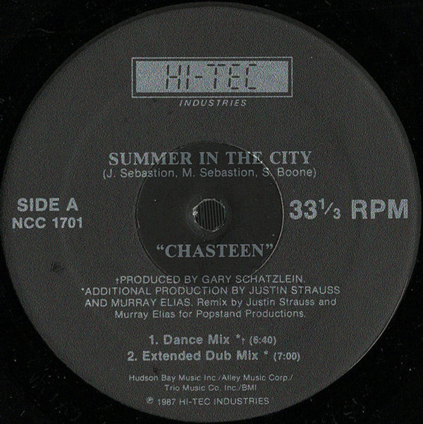 Chasteen - Summer In The City (NM or M-) (Vinyl LP)